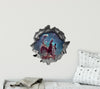 Galaxy Pillars of Creation Nebula | 3D Hole In the Wall Decal