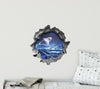 Alien Ice Planet | 3D Hole In the Wall Decal