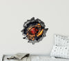 Eye of Dragon | 3D Hole In the Wall Decal