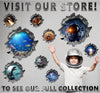 Sword In The Stone | 3D Hole In the Wall Decal