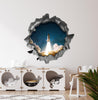 Space Shuttle Launch | 3D Hole In the Wall Decal