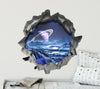 Alien Ice Planet | 3D Hole In the Wall Decal