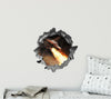 Fire Breathing Dragon | 3D Hole In the Wall Decal