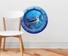 Whale Shark | Cartoon Porthole Window Wall Decal