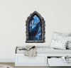 CastleScape Mythical Ice Dragon | Castle Window Wall Decal
