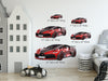 Bugatti Divo Ladybug Car Wall Decal