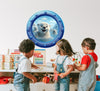 Little Polar Bears 1 | Cartoon Porthole Window Wall Decal