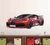 Bugatti Divo Ladybug Car Wall Decal