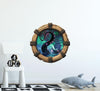 Kraken Attack | Pirate Ship Porthole Window Decal