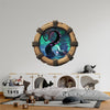 Kraken Attack | Pirate Ship Porthole Window Decal
