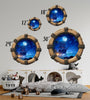 Ship In Moonlight | Pirate Ship Porthole Window Decal
