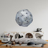 Watercolor Gray Moon Wall Decal