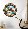 Pirate Hideout | Pirate Ship Porthole Window Wall Decal