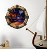 Pirate Tavern 1 | Pirate Ship Porthole Window Wall Decal
