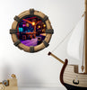 Pirate Tavern 2 | Pirate Ship Porthole Window Wall Decal