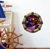 Pirate Tavern 2 | Pirate Ship Porthole Window Wall Decal