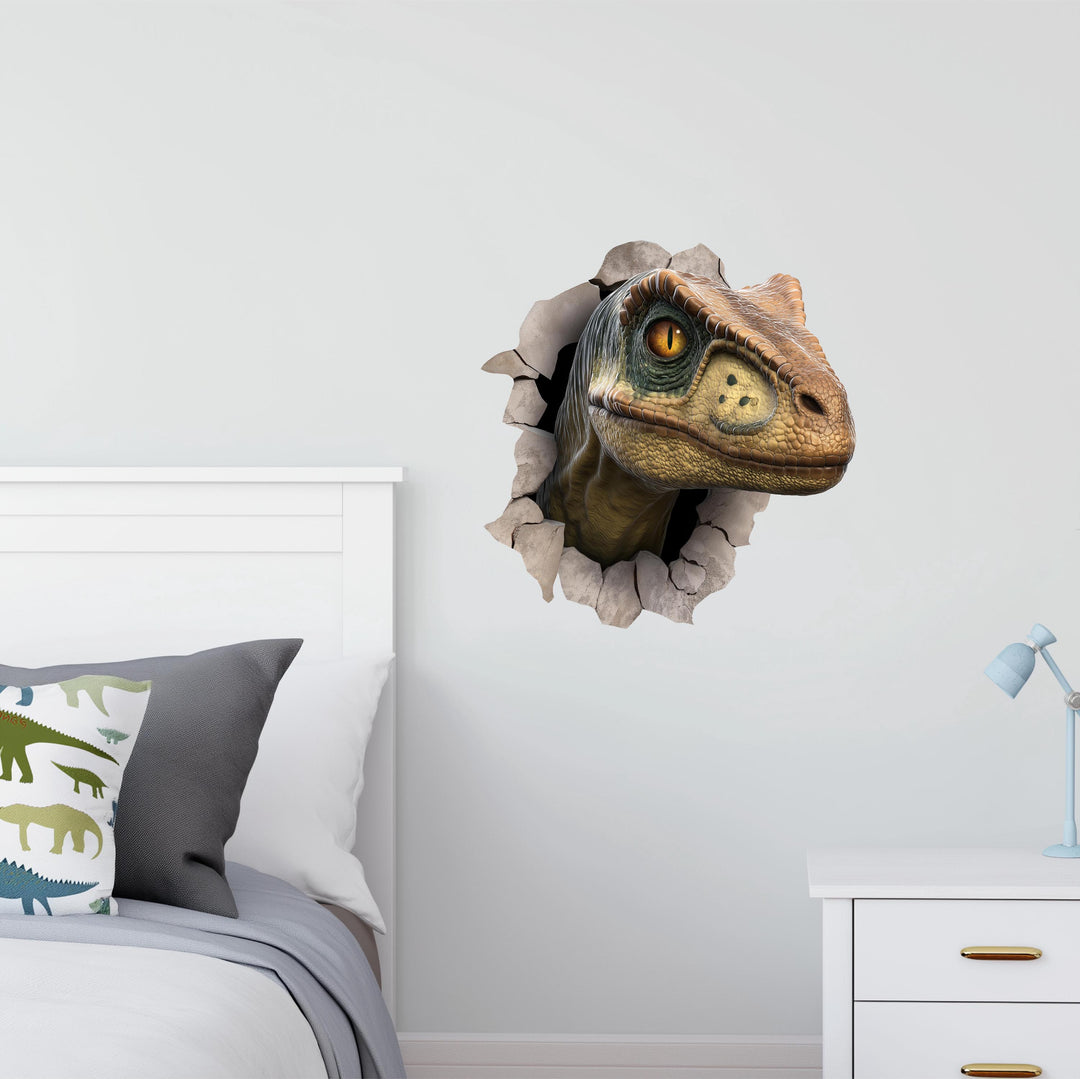 Raptor Dinosaur | Breakthrough Wall Decal