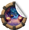Treasure Cave | Pirate Ship Porthole Window Wall Decal