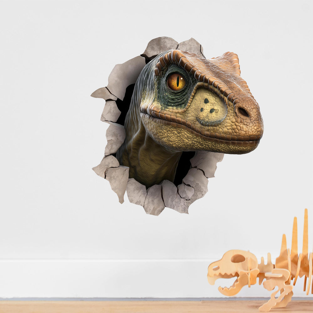 Raptor Dinosaur | Breakthrough Wall Decal