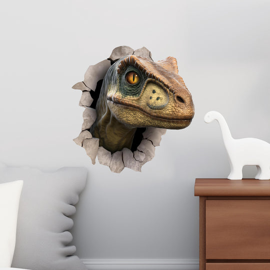 Raptor Dinosaur | Breakthrough Wall Decal