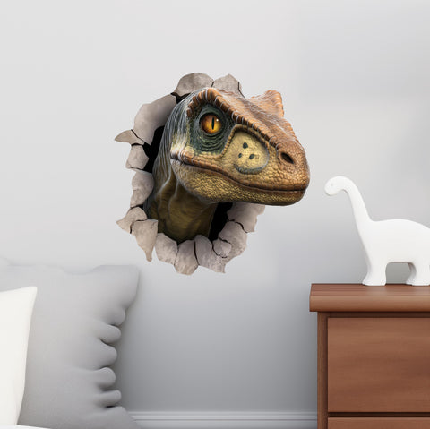 Raptor Dinosaur | Breakthrough Wall Decal