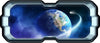 NEO Comet Around Earth | SpaceScape Window Wall Decal