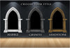 CastleScape Black Dragon 2 | Castle Window Wall Decal
