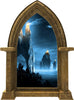 CastleScape Beacons in the Night | Castle Window Wall Decal