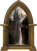 CastleScape City in the Clouds 1 | Castle Window Wall Decal