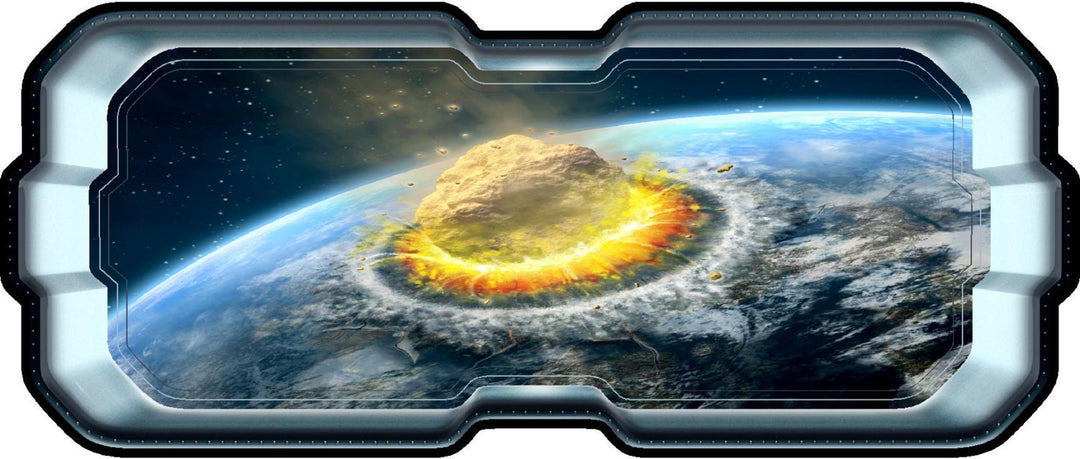 Armageddon Asteroid Impact | SpaceScape Window Wall Decal