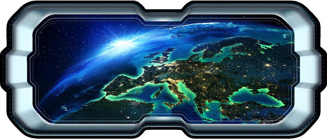Orbiting Earth 1 | SpaceScape Window Wall Decal