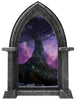 CastleScape Elf Tree Village 2 | Castle Window Wall Decal