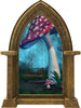 CastleScape Enchanted Mushroom Swing | Castle Window Wall Decal