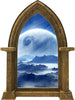 CastleScape Frozen Planet | Castle Window Wall Decal